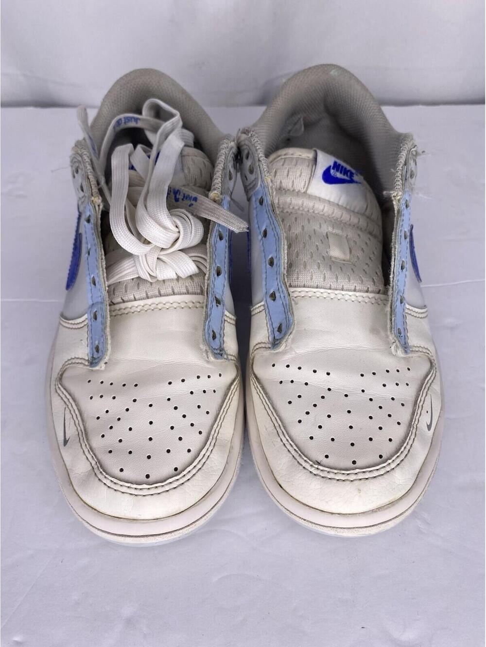 Nike Dunk Low White Hyper Royal Size 4